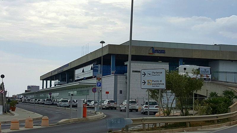 Palermo airport punta raisi entrance