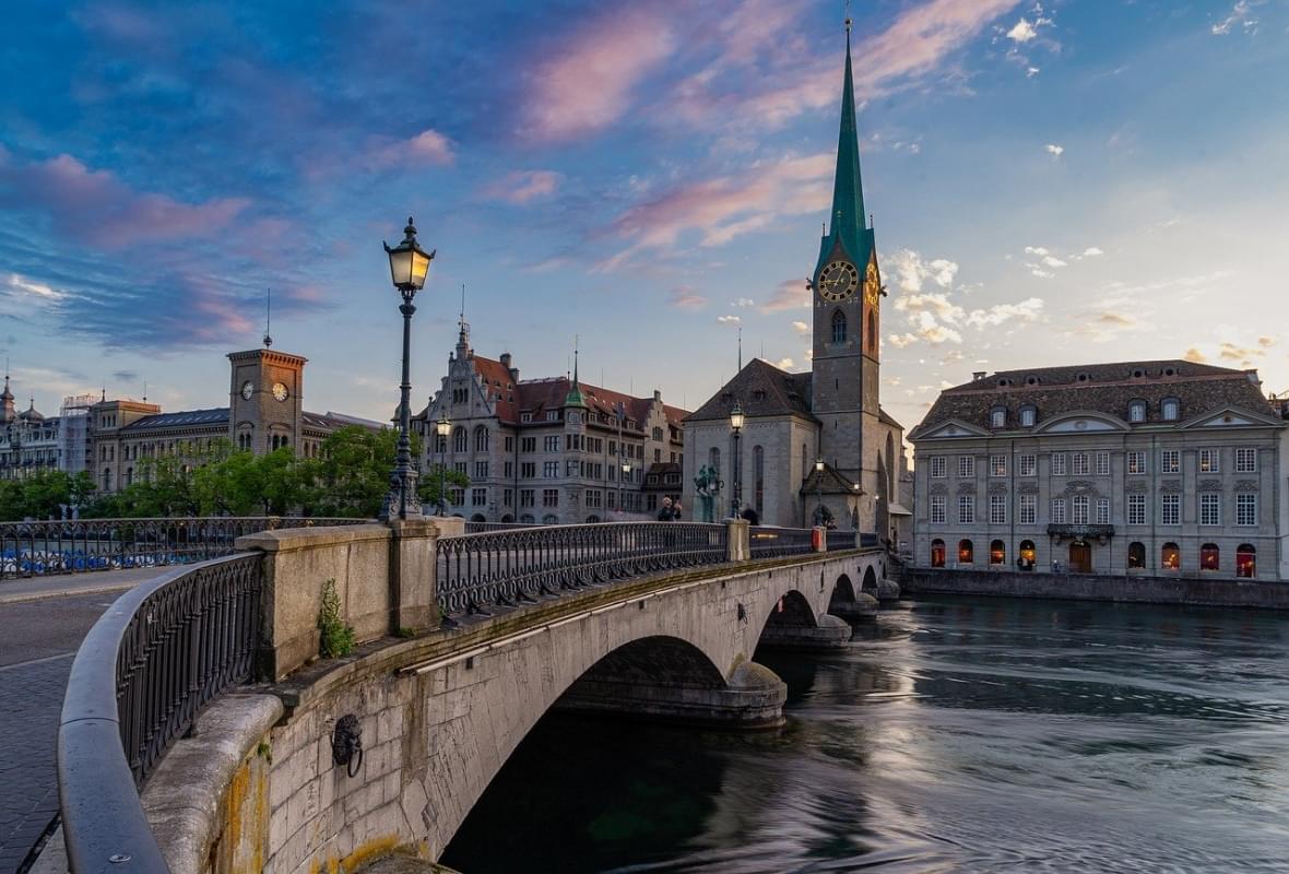 Zurich Swiss city overview