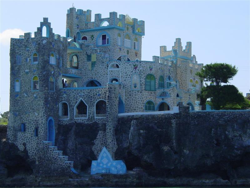 Blue Cave castle