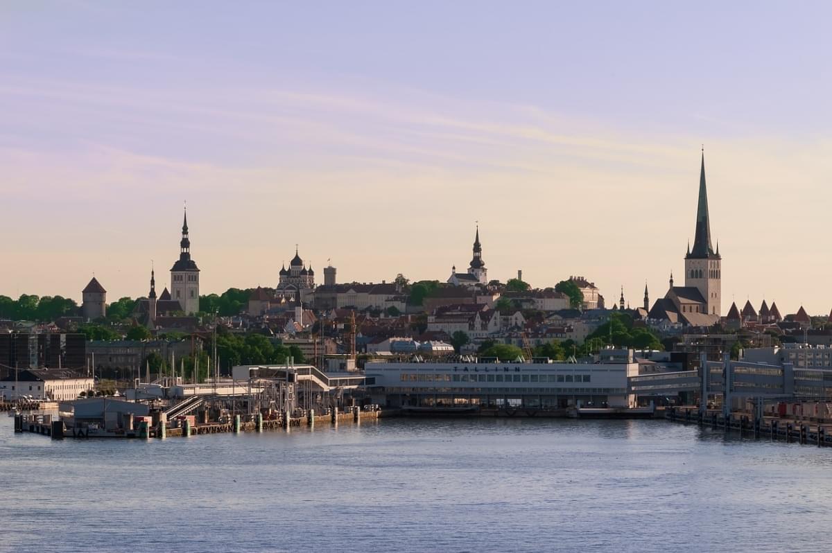 Tallin Estonia Skyline City 1