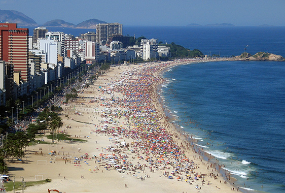 Ipanema Beach, Rio de Janeiro - Brasile