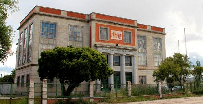 Abandoned building of Radio Nacional de Espa