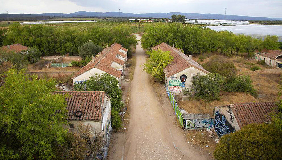 The abandoned village of El Alam