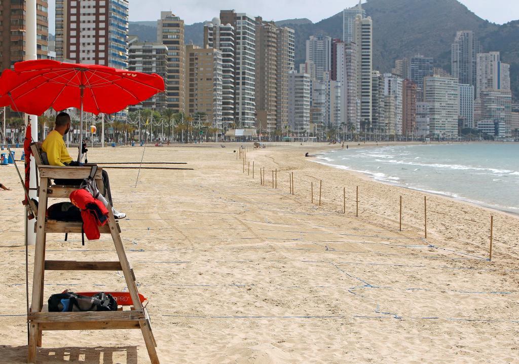 Levante beach in Benidorm vac